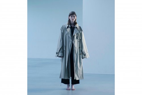 <img class='new_mark_img1' src='https://img.shop-pro.jp/img/new/icons47.gif' style='border:none;display:inline;margin:0px;padding:0px;width:auto;' />stein / DOUBLE SHADE TRENCH COAT(BEIGE)