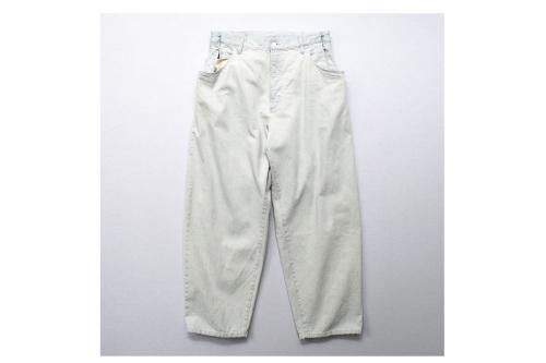<img class='new_mark_img1' src='https://img.shop-pro.jp/img/new/icons47.gif' style='border:none;display:inline;margin:0px;padding:0px;width:auto;' />stein / EX WIDE HOOKED DENIM JEANS(STONE)