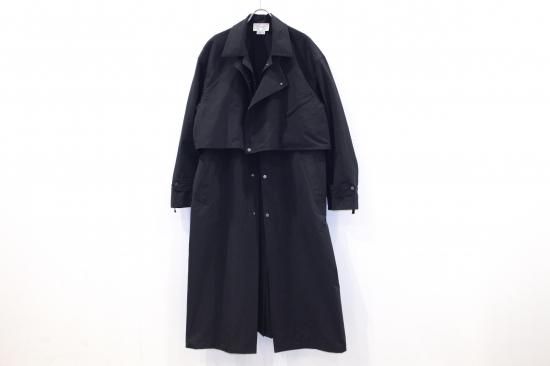 YOKE | DETACHABLE DUSTER COAT(NAVY) | デタッチャブルダスターコート 