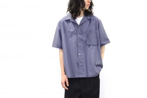 <img class='new_mark_img1' src='https://img.shop-pro.jp/img/new/icons47.gif' style='border:none;display:inline;margin:0px;padding:0px;width:auto;' />YOKE / OPEN COLLAR SHIRTS(BLUE)