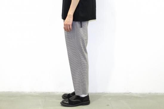 SAYATOMO / Hakama Slacks(BROWN CHECK) | ハカマスラックス(ブラウン