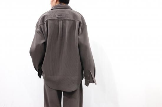 stein | シュタイン OVERSIZED GRADATION PLEATS SHIRT(D stein | シュタイン OVERSIZED GRADATION PLEATS SHIRT(D
