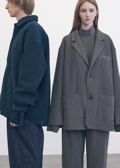 stein | シュタイン OVERSIZED GRADATION PLEATS SHIRT(D stein | シュタイン OVERSIZED GRADATION PLEATS SHIRT(D