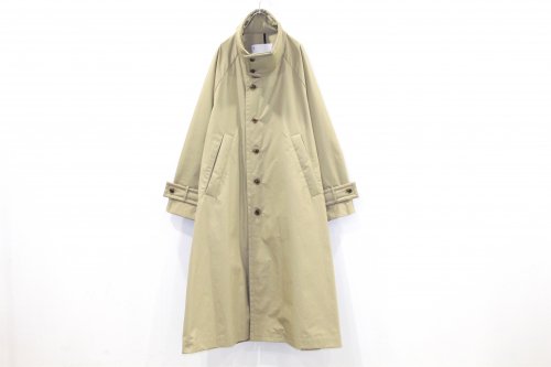 <img class='new_mark_img1' src='https://img.shop-pro.jp/img/new/icons47.gif' style='border:none;display:inline;margin:0px;padding:0px;width:auto;' />VOAAOV / OXFORD OVERSIZE STANDCOLLAR COAT(BEIGE)