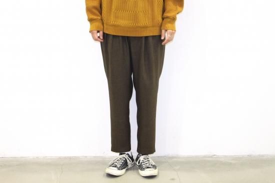 SAYATOMO / Hakama Pants(BROWN) | ハカマパンツ(ブラウン) 通販