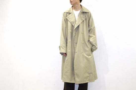 Blanc YM / Silk Grosgrain Trench Coat(GOLD)通販サイト - 京都