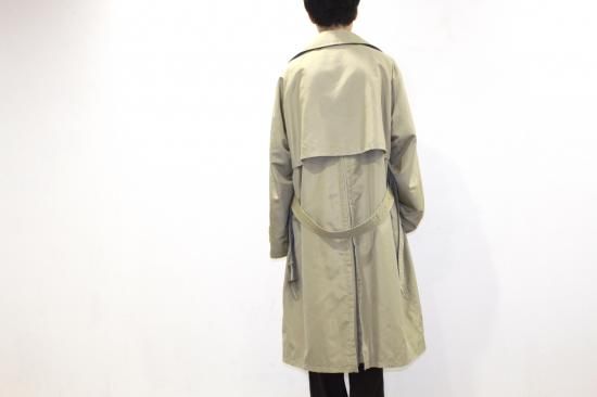 Blanc YM / Silk Grosgrain Trench Coat(GOLD)通販サイト - 京都