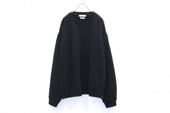 YOKE | OVERSIZED PIPING SWEAT(BLACK) | パイピングスウェット