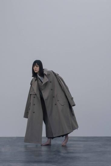 stein | シュタイン DEFORMATION TRENCH COAT(BEIGE) / デ ...