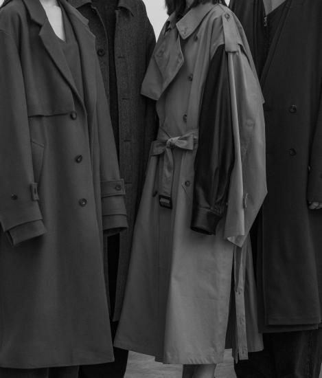 stein | シュタイン DEFORMATION TRENCH COAT(BEIGE) / デ ...