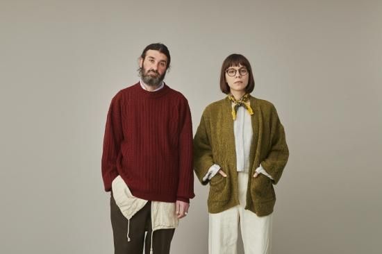 YASHIKI / Wadachi Knit(BURGUNDY) | ワダチニット(バーガンディ YASHIKI / Wadachi Knit(BURGUNDY) | ワダチニット(バーガンディ