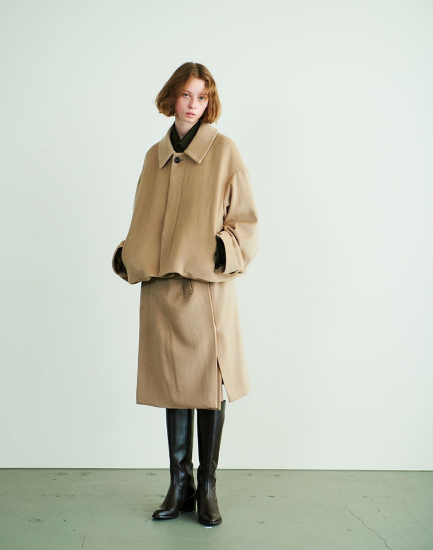 YOKE | 3WAY BAL COLLAR SHARE COAT(BEIGE) | 3WAYバルカラーコート YOKE | 3WAY BAL COLLAR SHARE COAT(BEIGE) | 3WAYバルカラーコート