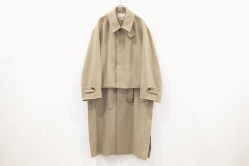 <img class='new_mark_img1' src='https://img.shop-pro.jp/img/new/icons47.gif' style='border:none;display:inline;margin:0px;padding:0px;width:auto;' />YOKE / 3WAY BAL COLLAR SHARE COAT(BEIGE)