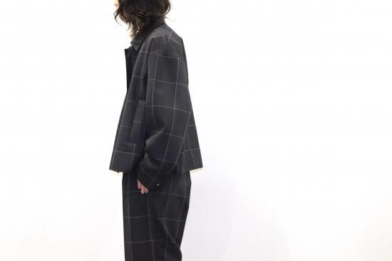 【美品】YOKE ヨーク ドリズラー ジャケット 千鳥格子 カットオフ 19AW完売品の2点同時入荷！！【YOKE/ヨーク】【カットオフ