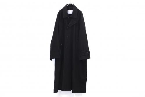 <img class='new_mark_img1' src='https://img.shop-pro.jp/img/new/icons47.gif' style='border:none;display:inline;margin:0px;padding:0px;width:auto;' />VOAAOV / WOOL OVERSIZE BAL COLLAR COAT(BLACK)