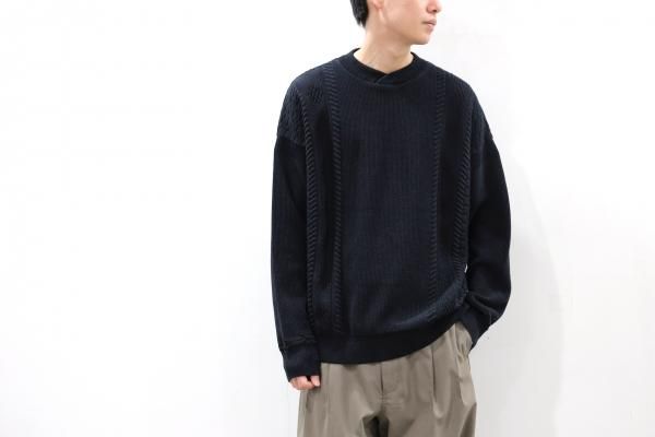 YASHIKI / Shingen Knit(BLACK) | シンゲンニット(ブラック) 通販