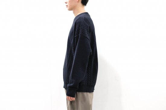 yashiki Shingen Knit(GREEN) 21ss