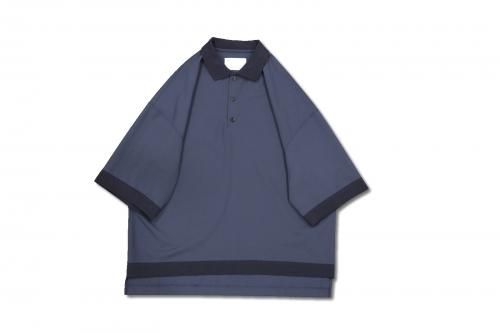 <img class='new_mark_img1' src='https://img.shop-pro.jp/img/new/icons47.gif' style='border:none;display:inline;margin:0px;padding:0px;width:auto;' />VOAAOV / OVERSIZED WASHABLE WOOL POLO(NAVY)