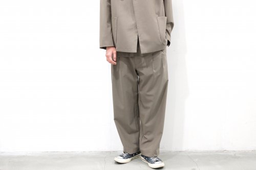 <img class='new_mark_img1' src='https://img.shop-pro.jp/img/new/icons47.gif' style='border:none;display:inline;margin:0px;padding:0px;width:auto;' />VOAAOV / TWO TUCK WIDE TROUSERS(BEIGE)
