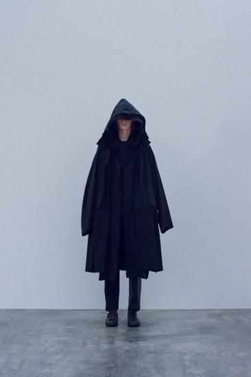 stein 21SS Oversized Layered Hooded Coat ジャケット/アウター