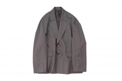 <img class='new_mark_img1' src='https://img.shop-pro.jp/img/new/icons47.gif' style='border:none;display:inline;margin:0px;padding:0px;width:auto;' />stein / OVERSIZED SINGLE BREASTED JACKET(GREY KHAKI)