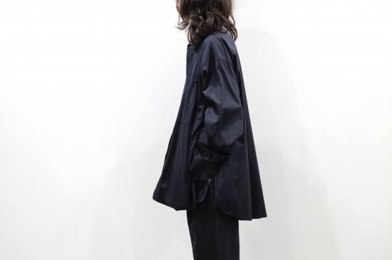 stein | シュタイン OVERSIZED WIND SHIRT(DARK NAVY