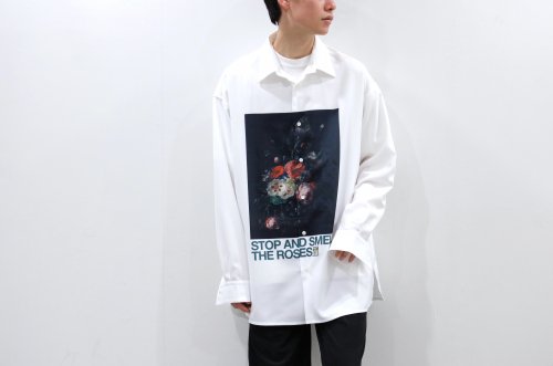 <img class='new_mark_img1' src='https://img.shop-pro.jp/img/new/icons47.gif' style='border:none;display:inline;margin:0px;padding:0px;width:auto;' />Children of the discordance / OIL PAINTING PRINT SHIRT(FLOWER)
