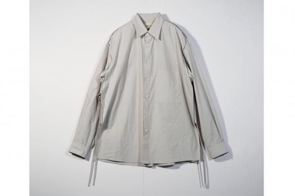 yoke PIPING SHIRT シャツ サイズ2 ライトグレー