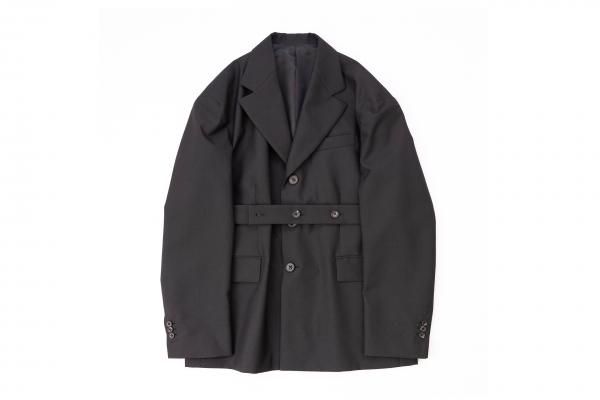 stein | シュタイン OVERSIZED 3B JACKET(BLACK) / オーバーサイズ3