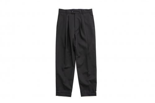 <img class='new_mark_img1' src='https://img.shop-pro.jp/img/new/icons47.gif' style='border:none;display:inline;margin:0px;padding:0px;width:auto;' />stein / WIDE TAPERED TROUSERS_D(BLACK)