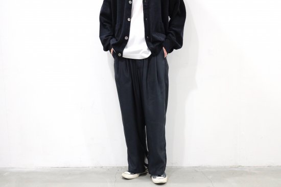 stein | シュタイン WIDE STRAIGHT TROUSERS(OFF) / ワイドストレート