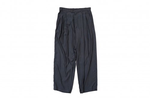 <img class='new_mark_img1' src='https://img.shop-pro.jp/img/new/icons47.gif' style='border:none;display:inline;margin:0px;padding:0px;width:auto;' />stein / CUPRO WIDE TROUSERS(BLACK)