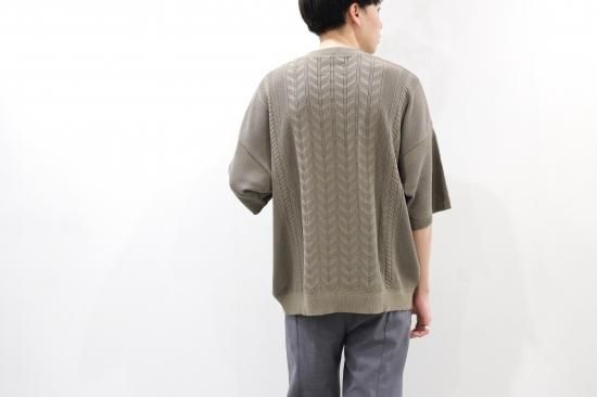 トップス 21ss yashiki Soyokaze Cardigan MOCHA 21ss yashiki Soyokaze Cardigan MOCHA