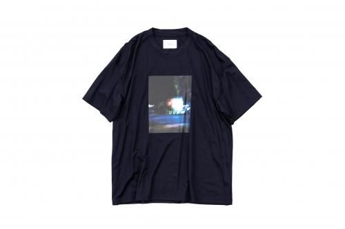 【stein】PRINT TEE - BLACK stein / シュタイン】PRINT TEE [ IMAGINE ] - BLACK(MERCERISED