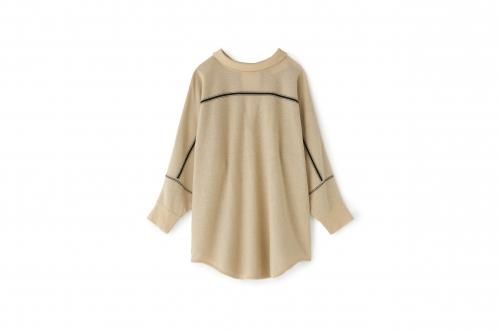 <img class='new_mark_img1' src='https://img.shop-pro.jp/img/new/icons47.gif' style='border:none;display:inline;margin:0px;padding:0px;width:auto;' />TAN / CHECKED & LINE BLOUSE(CREAM)