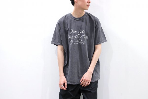 Insonnia Projects | インソニアプロジェクト POWER STEMS TEE(BLACK ...