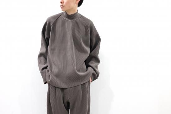 stein 21AW OVERSIZED GRADATION PLEATS LS