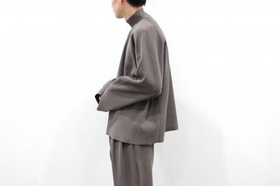 stein 21ss OVERSIZED GRADATION PLEATS LS