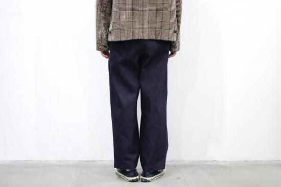 stein | シュタイン BELTED WIDE STRAIGHT DENIM TROUSERS stein | シュタイン BELTED WIDE STRAIGHT DENIM TROUSERS