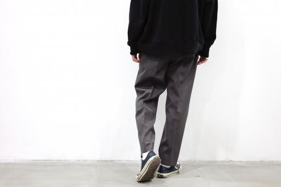 stein | シュタイン WIDE TAPERED TROUSERS(GR. BROWN) / ワイド stein | シュタイン WIDE TAPERED TROUSERS(GR. BROWN) / ワイド