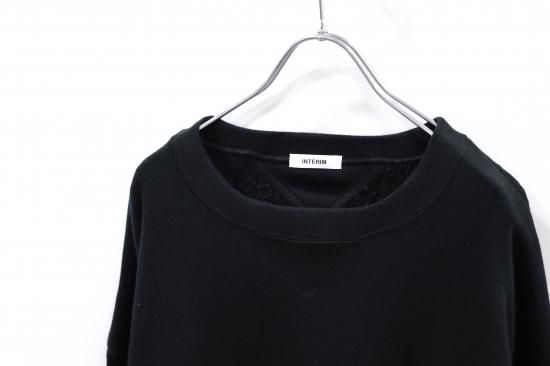INTERIM/HYPER BIG V-GAZETTE LOOP WHEEL SIDE SEAMLESS SWEAT SHIRT
