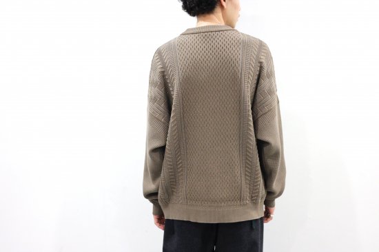 YASHIKI ヤシキ 21AW susuki knit サイズ3 ススキニット - ニット/セーター
