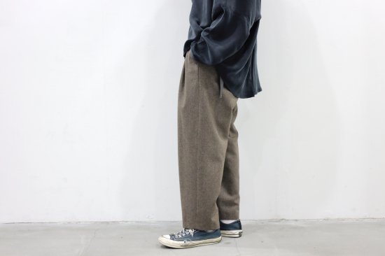 SAYATOMO / Karusan Nodoka Flannel Pants(BEIGE)通販サイト - 京都