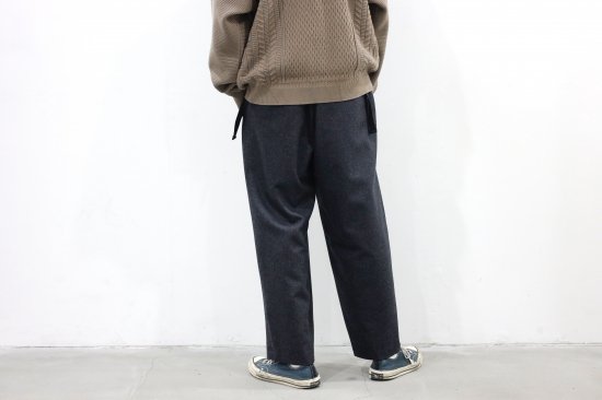 SAYATOMO / Karusan Nodoka Flannel Pants(BLACK)通販サイト - 京都