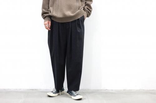 SAYATOMO / Hakama Herringbone Pants(GRAY) | ハカマ