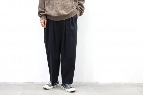 <img class='new_mark_img1' src='https://img.shop-pro.jp/img/new/icons47.gif' style='border:none;display:inline;margin:0px;padding:0px;width:auto;' />SAYATOMO /Karusan Nodoka Flannel Pants(BLACK)