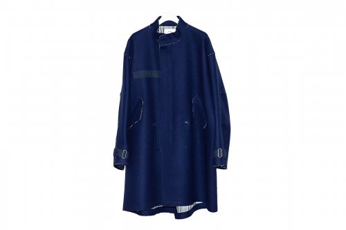 <img class='new_mark_img1' src='https://img.shop-pro.jp/img/new/icons47.gif' style='border:none;display:inline;margin:0px;padding:0px;width:auto;' />no. / SEVER FISHTAIL COAT(NAVY)