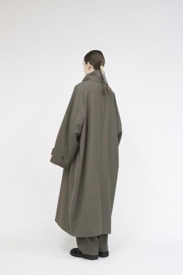 VOAAOV | ヴォアーブ OVERSIZED STANDCOLLAR COAT(BROWN)通販 VOAAOV | ヴォアーブ OVERSIZED STANDCOLLAR COAT(BROWN)通販