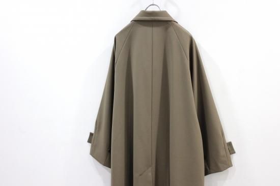 VOAAOV | ヴォアーブ OVERSIZED STANDCOLLAR COAT(BROWN)通販
