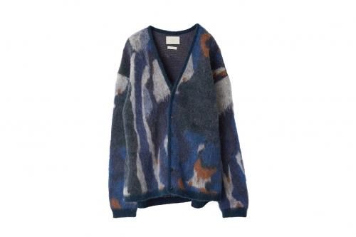 <img class='new_mark_img1' src='https://img.shop-pro.jp/img/new/icons47.gif' style='border:none;display:inline;margin:0px;padding:0px;width:auto;' />YOKE / ROTHKO JACQUARD CARDIGAN(GREEN)